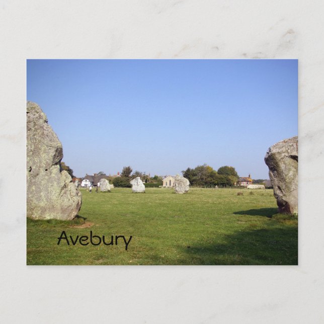 Postal Avebury, Oh Avebury (Anverso)
