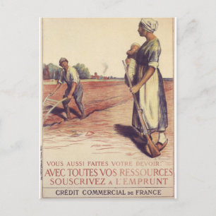 Postal Avec Toutes Vos Recursos Propaganda Poster