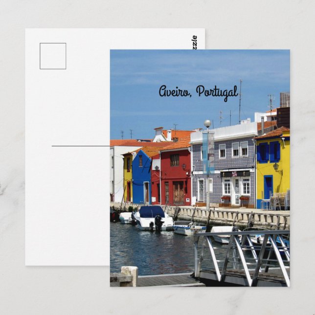 Postal Aveiro, Portugal (Anverso / Reverso)