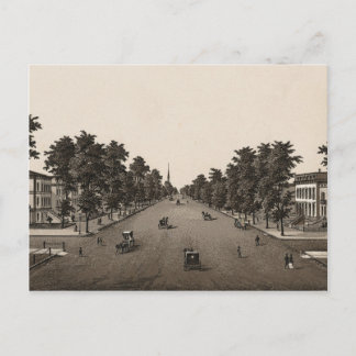 Postal Avenida Ashland, Chicago (c. 1880)