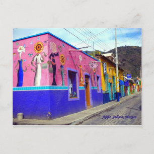 Postal Avenida Colón en Ajijc, Jalisco México