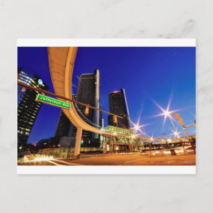 Postal Avenida Detroit Michigan Jefferson