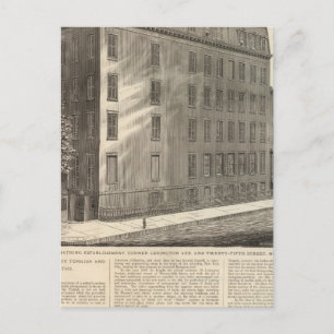 Postal Avenida Lexington Baños Turcos y Romanos