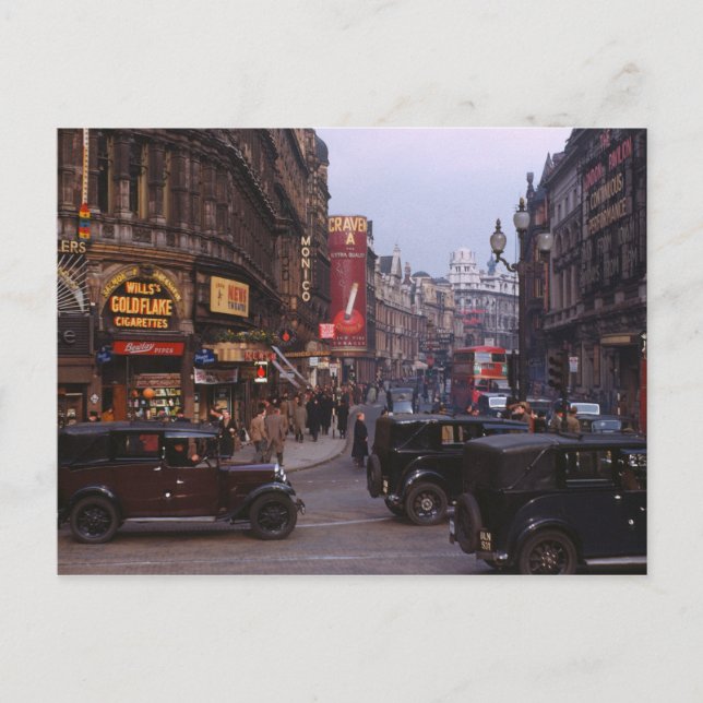 Postal Avenida Shaftesbury 1949 (Anverso)