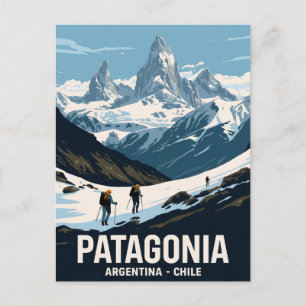 Postal Aventura de Montaña en Patagonia