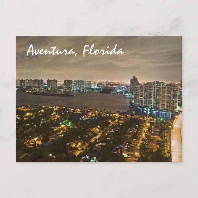 Postal Aventura, Florida, EE.UU. (Anverso)