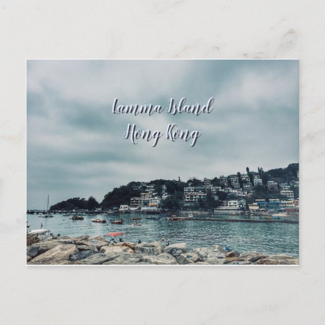 Postal AVENTURA | ISLA LAMMA, HONG KONG Travel (Anverso)