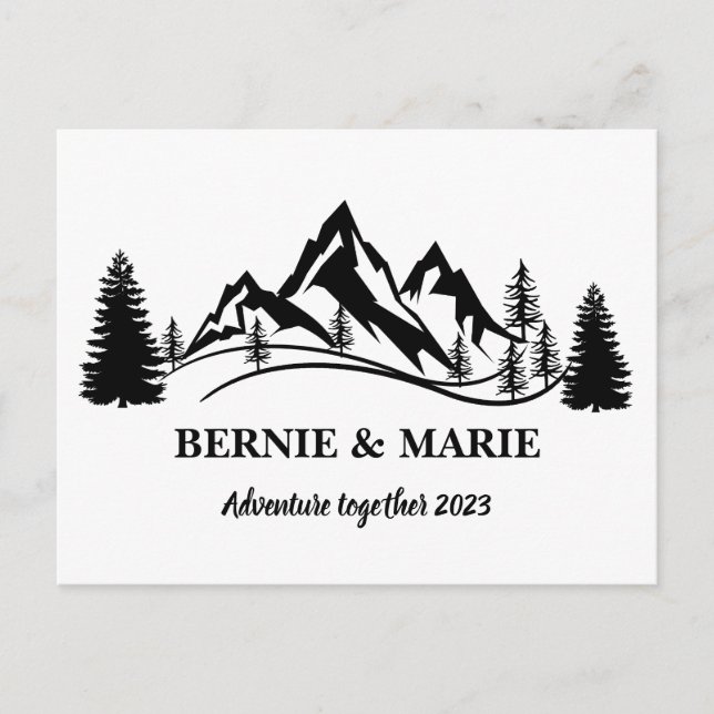 POSTAL AVENTURA PERSONALIZADA PERSONALIZADA JUNTOS (Anverso)