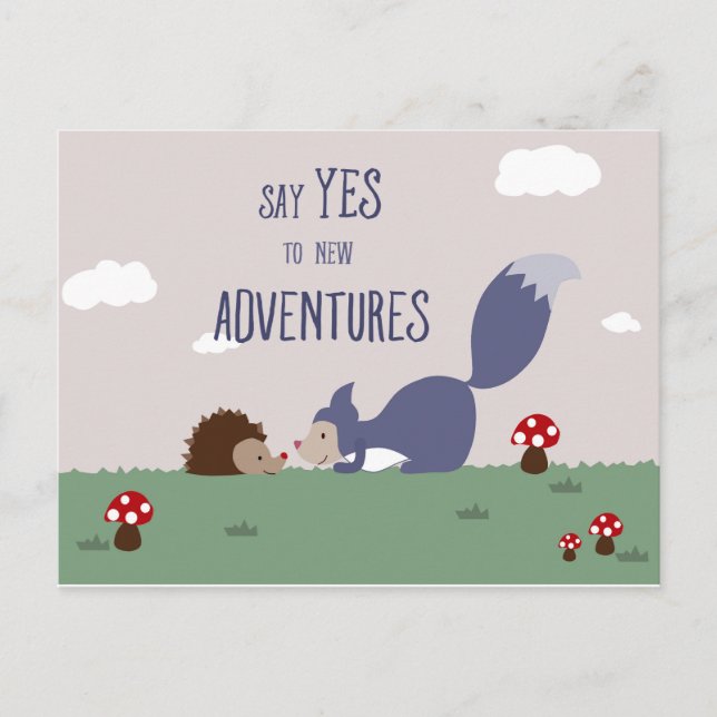 Postal Aventuras (Anverso)