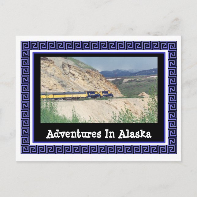 Postal Aventuras de Alaska (Anverso)
