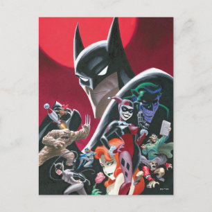 Postal Aventuras de Batman Damas Peligrosas y Demonios