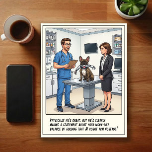 Postal Aventuras de Urgencias Veterinarias Dibujos Animad