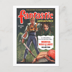Postal Aventuras Fantásticas (Oct. 1951)