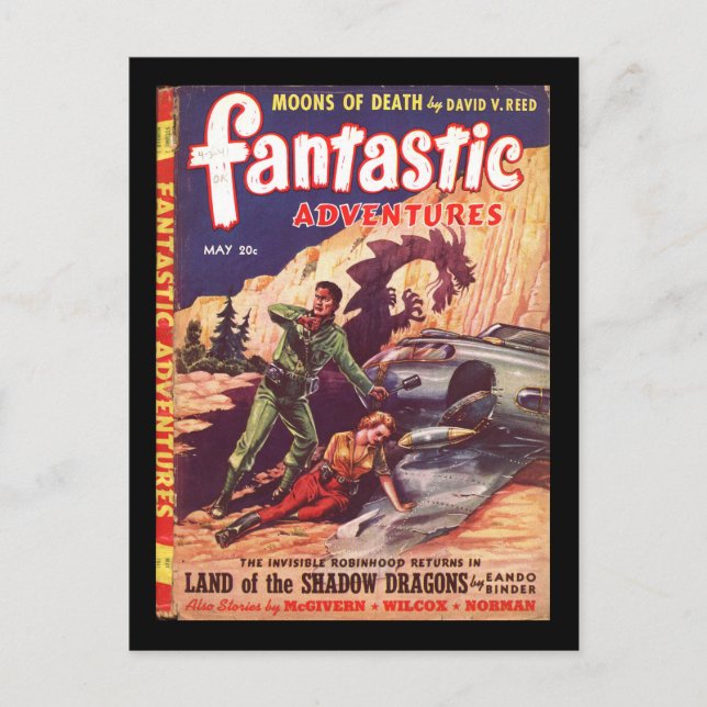 Postal Aventuras fantásticas v03 n03 (1941-05.Ziff-Davis) (Anverso)