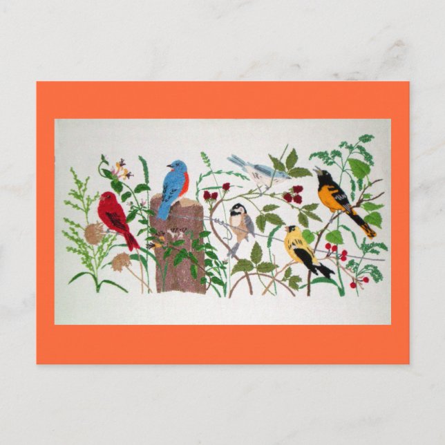 Postal Aves (Anverso)