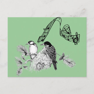 Postal Aves de época