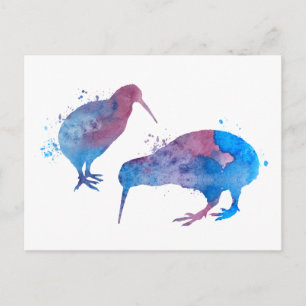Postal Aves de Kiwi