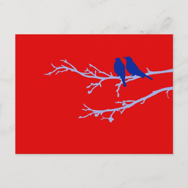 Postal aves modestas (Anverso)