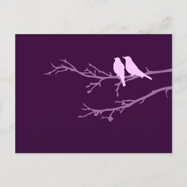 Postal aves modestas (Anverso)