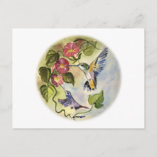 Postal Aves que zumban