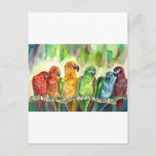 Postal Aves tropicales