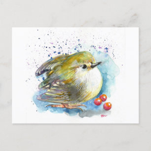 Postal Aves y bayas