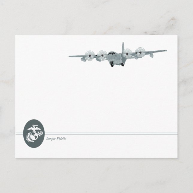 Postal Aviación marina estadounidense [C-130] (Anverso)