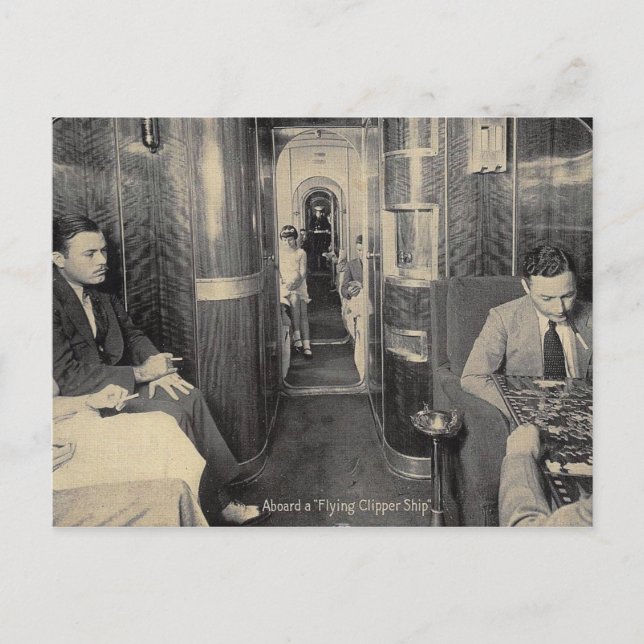 Postal Aviación temprana, pasajeros, avión, cosecha (Anverso)