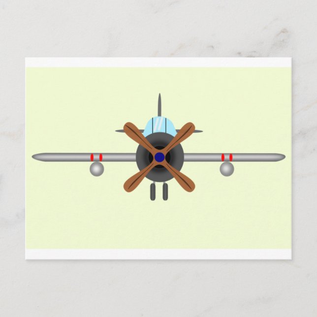 Postal Aviador Plane (Anverso)