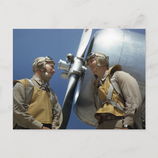 Postal Aviadores de la Infantería de Marina de la Segunda (Anverso)