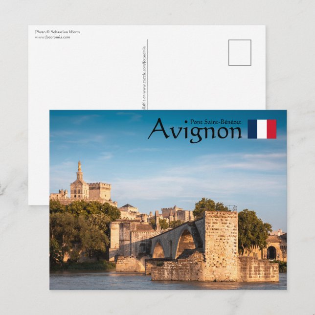 Postal Avignon France (Anverso / Reverso)