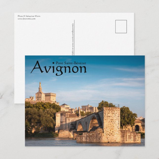Postal Avignon France (Anverso / Reverso)