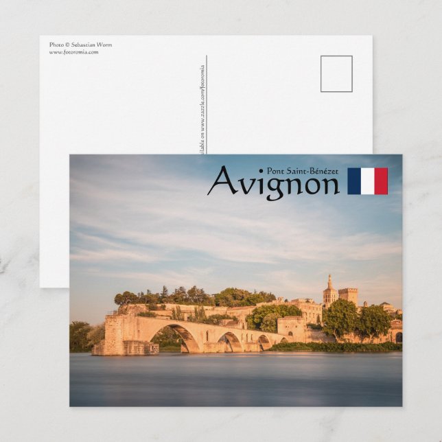 Postal Avignon France (Anverso / Reverso)