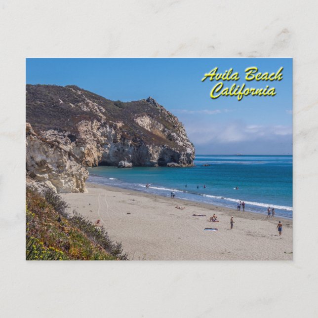 Postal Avila Beach, California Postcard (Anverso)