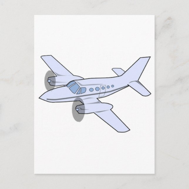 Postal Avión (Anverso)