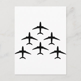 Postal avión armada