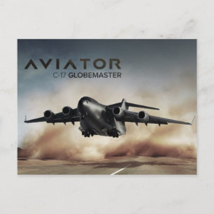 Postal Avión C-17 Globemaster Cargo