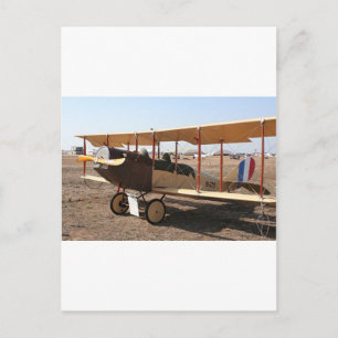 Postal Avión Curtiss Jenny Biplane