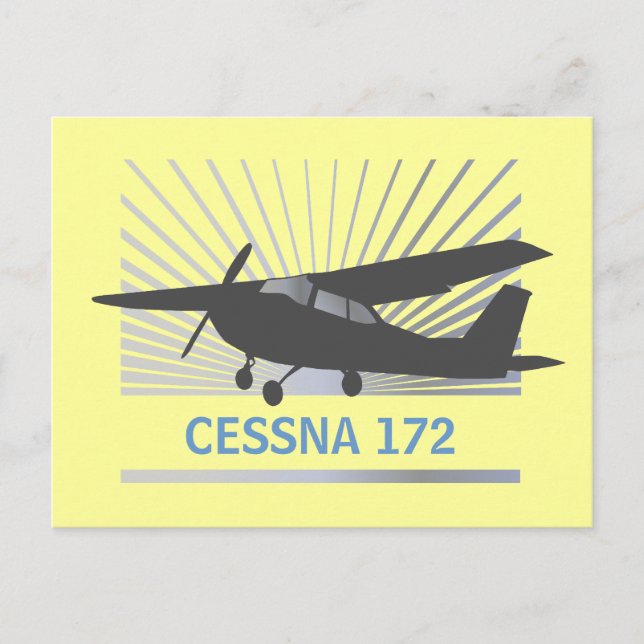 Postal Avión de alta altitud (Anverso)