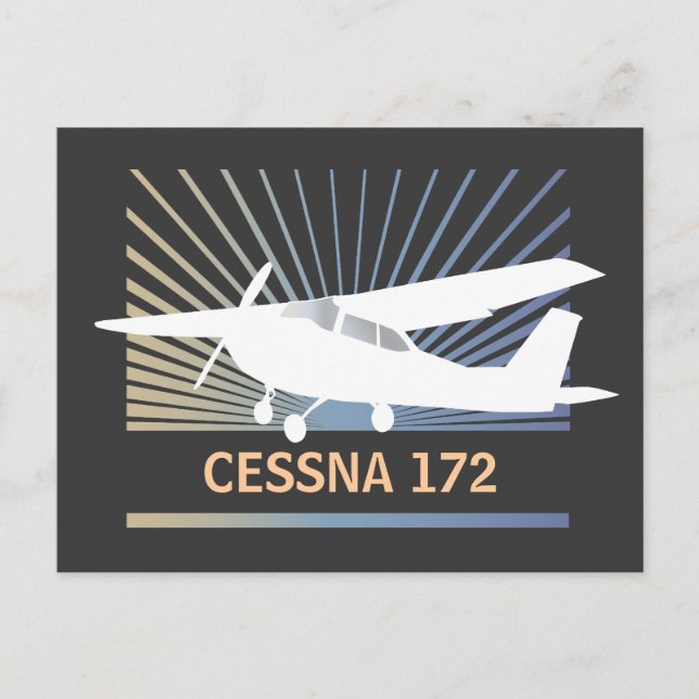 Postal Avión de alta altitud (Anverso)