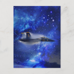 Postal Avión de barrera de sonido supersónico