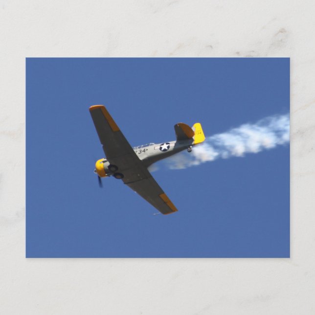 Postal Avión de guerra (Anverso)