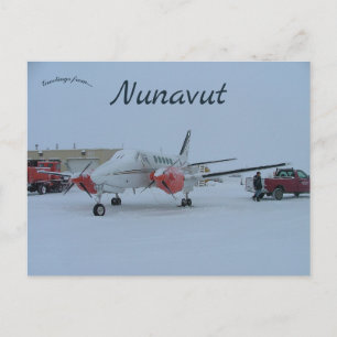 Postal Avión en Arctic Bay Nunavut Canadá
