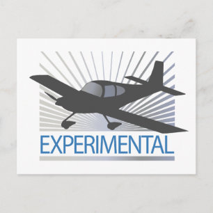 Postal Avión experimental de ala baja