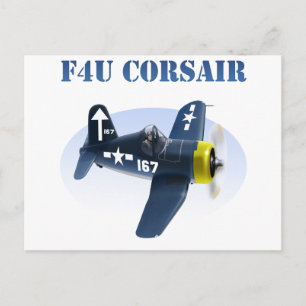 Postal Avión F4U Corsair #167