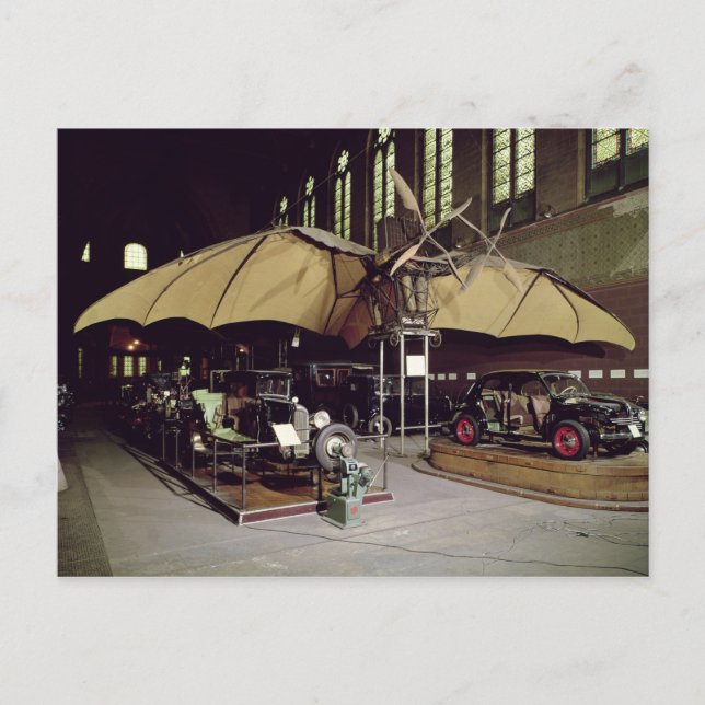 Postal Avión III, The Bat, 1897 (Anverso)