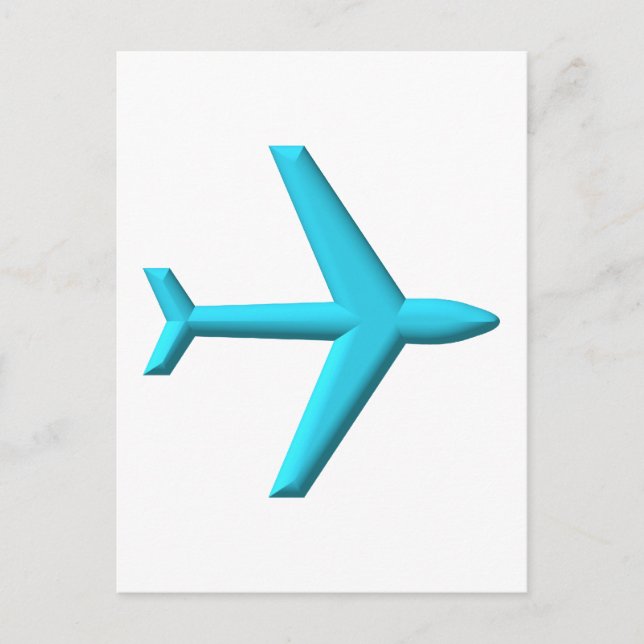 Postal Avión/Jet (Anverso)