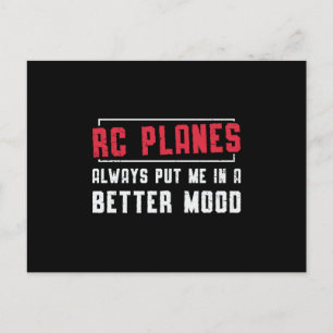 Postal Avión RC Plane Better Mood Airplane RC Planes
