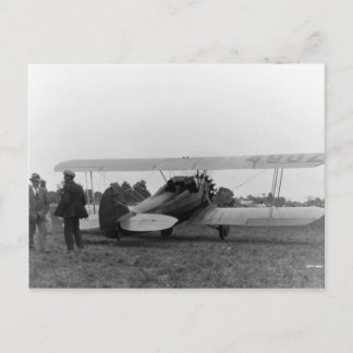 Postal Avión vintage de Cessna 1920