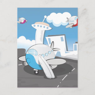 Postal Aviones de juguetes